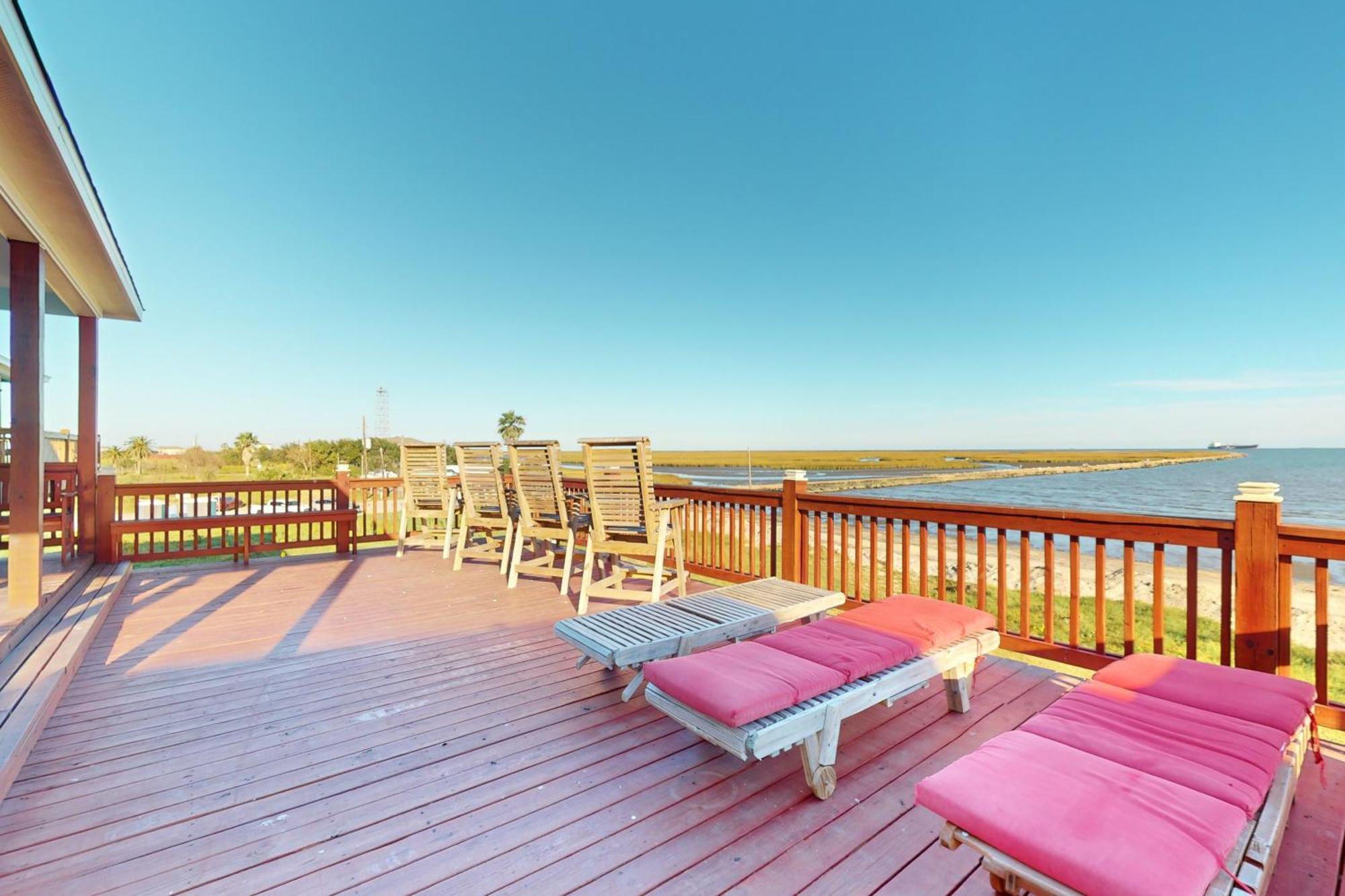 Ocean Sea Villa Port Bolivar Eksteriør billede