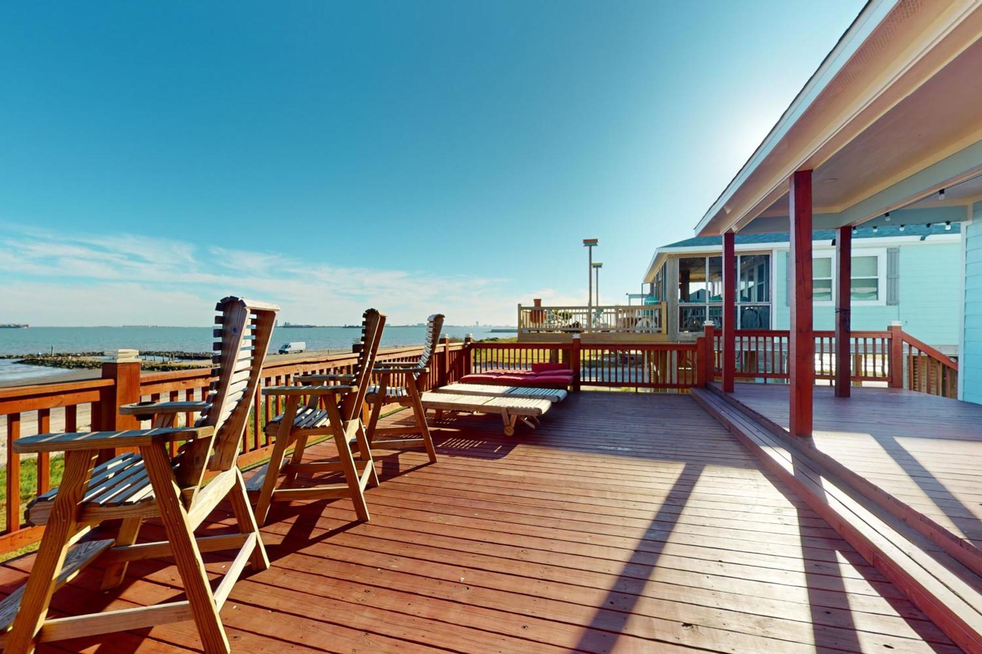Ocean Sea Villa Port Bolivar Eksteriør billede