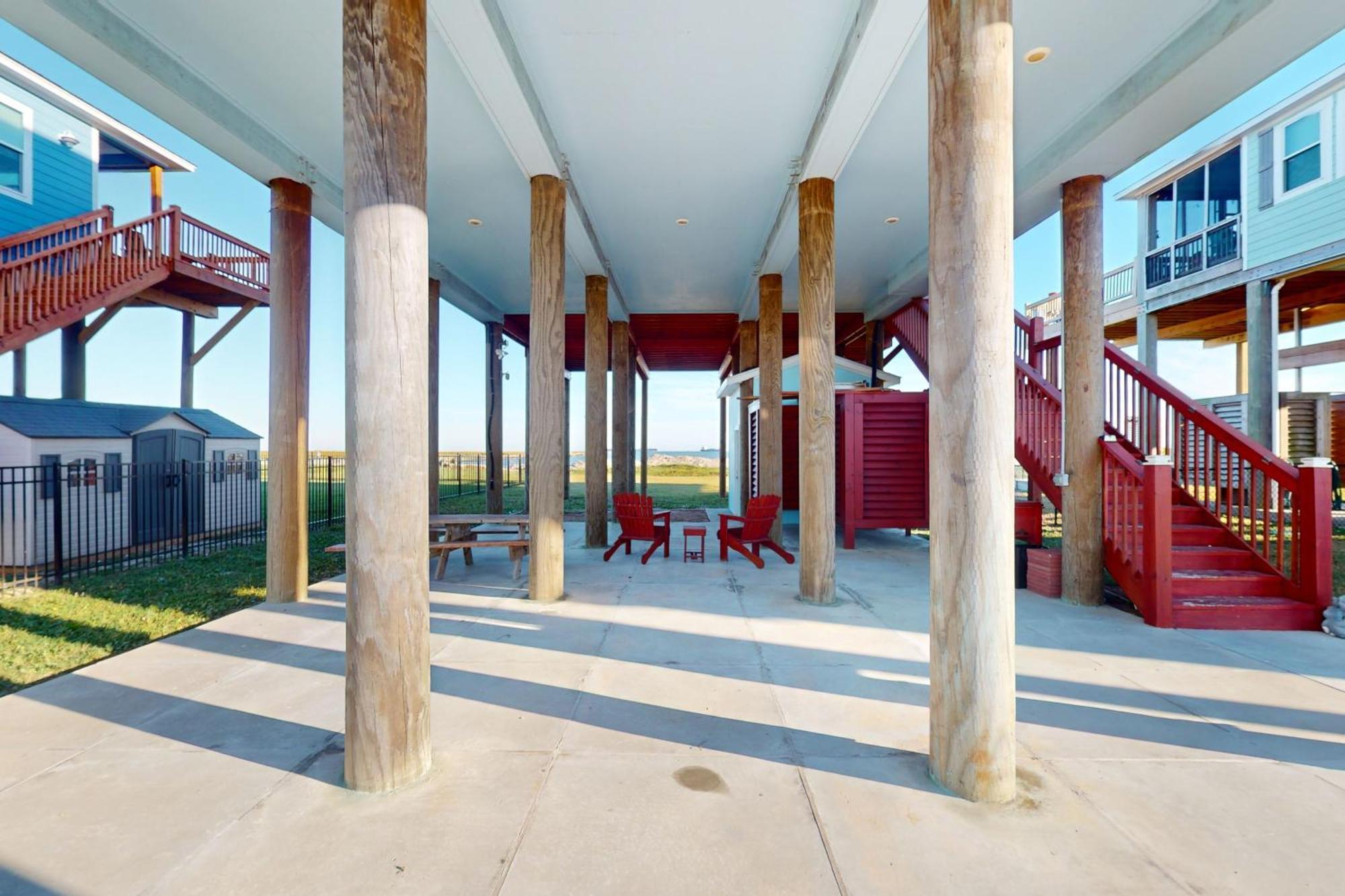 Ocean Sea Villa Port Bolivar Eksteriør billede